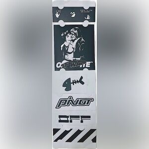 OFF-WHITE Sticker Set KISS 21 Limited Edition Virgil Abloh ✨ New
